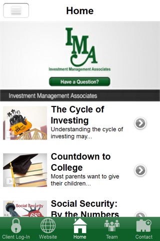 IMA - Investment Management Associates screenshot 2