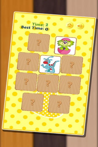Kids Dinosaurs Memory Game Dinos Puzzles for Toddlers screenshot 2