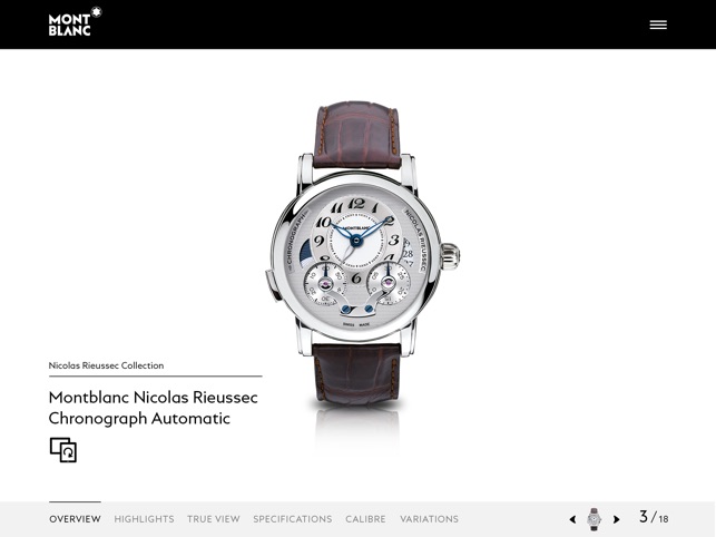 Montblanc Timepieces App(圖2)-速報App