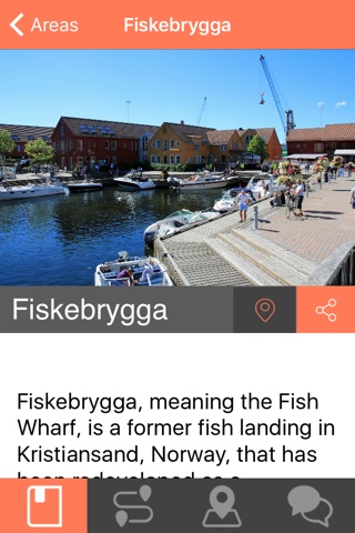 Kristiansand Offline Map & Travel Guide with Walking Tours and Local Chat screenshot 2