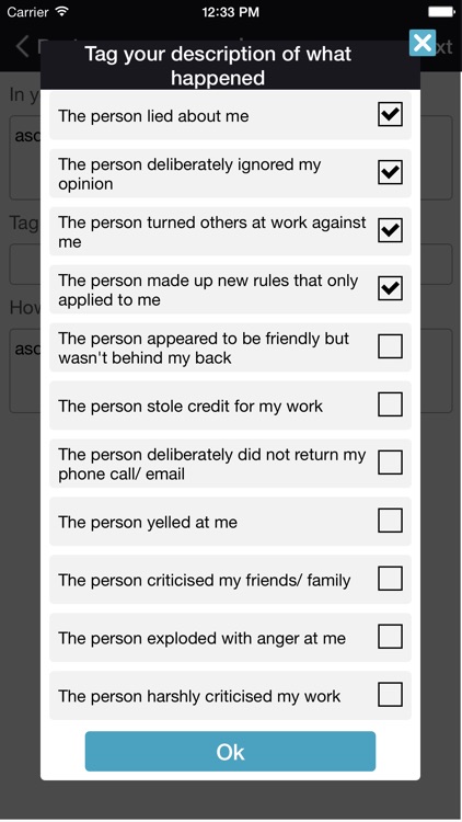 Work Bullying Tracker