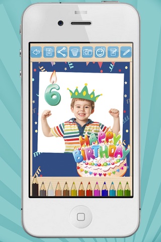 Create cards and postcards to wish happy birthday - Premium screenshot 2
