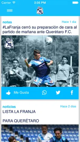 Game screenshot Puebla FC Oficial apk