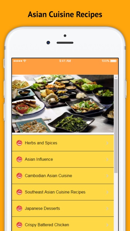 Asian Cuisine - Authentic Asian Cuisine Recipes screenshot-3