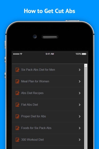 Abs Diet - Six Pack Abs Diet for Men screenshot 3