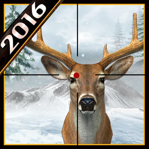 Deer Hunting Arctic Winter Challenge Shooter 3D 2016 icon