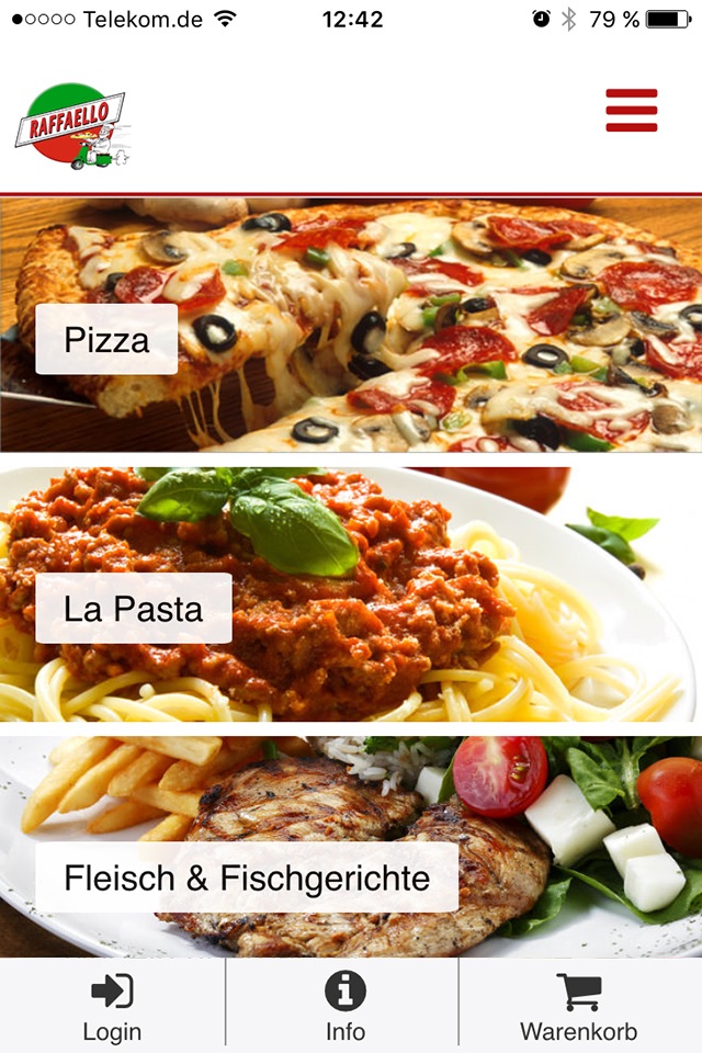 Raffaello Pizzeria screenshot 2