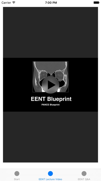 EENT Blueprint PANCE PANRE Review Course