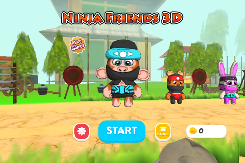 Ninja Friends 3D screenshot 3