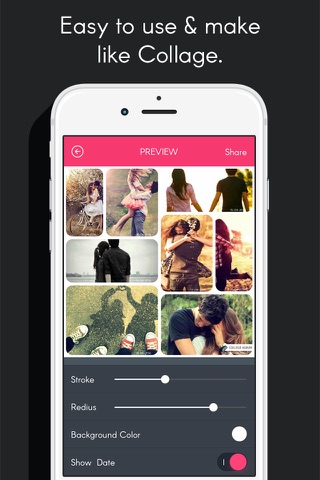 Collage Album : Capture a photo everyday and SHARE! screenshot 2