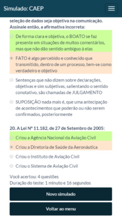 Simulado INVA ANAC: Voe Piloto