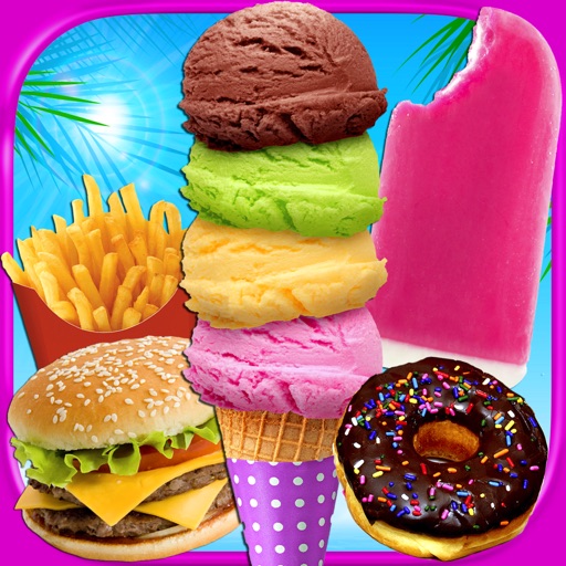 School Lunch Food Maker - Frozen Ice Cream, Popsicles, Desserts & Cooking Games FREE
