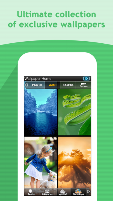 Screen App - Colorful Wallpapers, Backgrounds, Themes, Skins & Styles for Lock Screen & Home Screen Screenshot 1