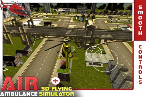 Air Ambulance Flying Simulator 3D: Fly Real Emergency Air Ambulance & Rescue People screenshot 3