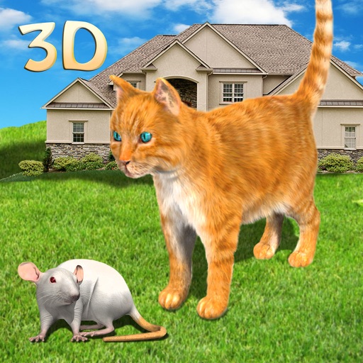 Cat vs Mouse Chase Simulator 3D Icon
