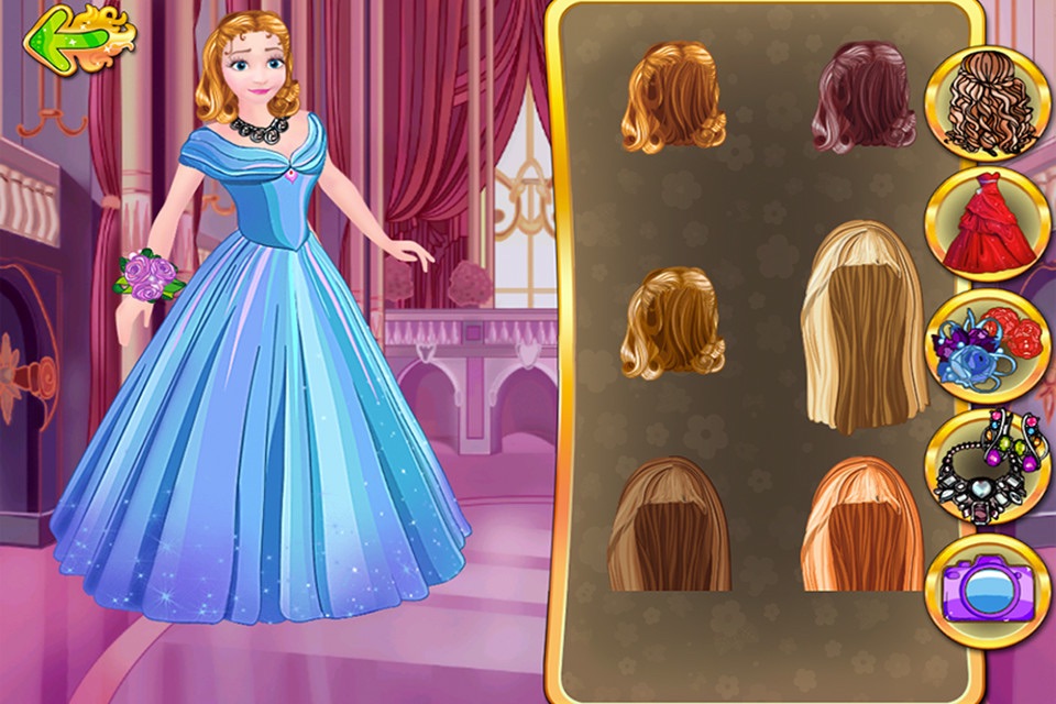 Dress up: Cinderella screenshot 3