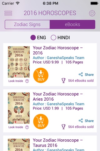 2016 Zodiac Horoscope screenshot 4