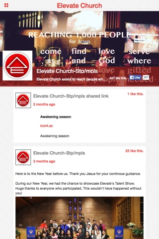 Elevate Church - MN screenshot 2