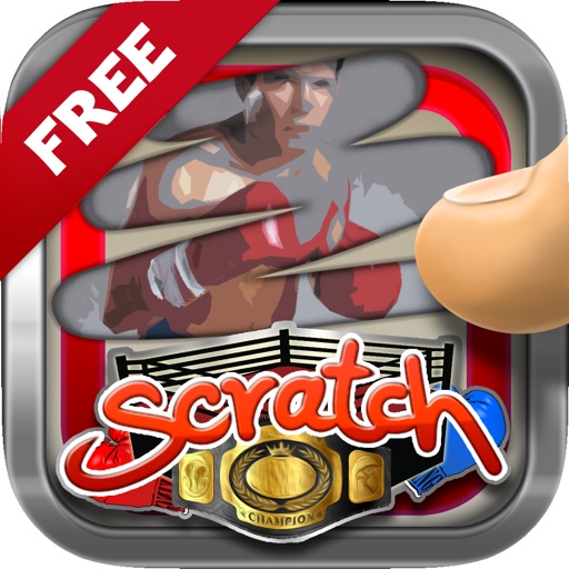 Scratch The Pics : Boxing Legends Trivia Photo Reveal Games Free icon