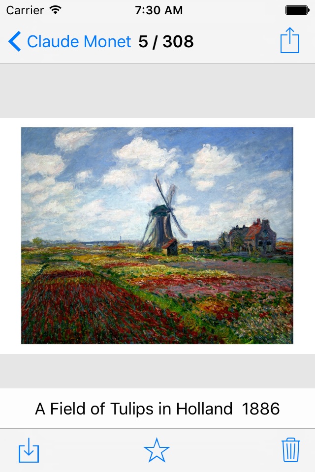 Claude Monet 308 Paintings Pro screenshot 3