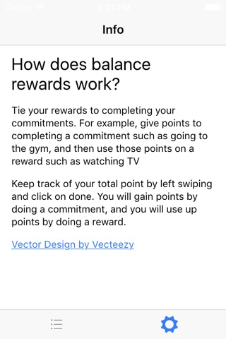 Balanced Rewards screenshot 2