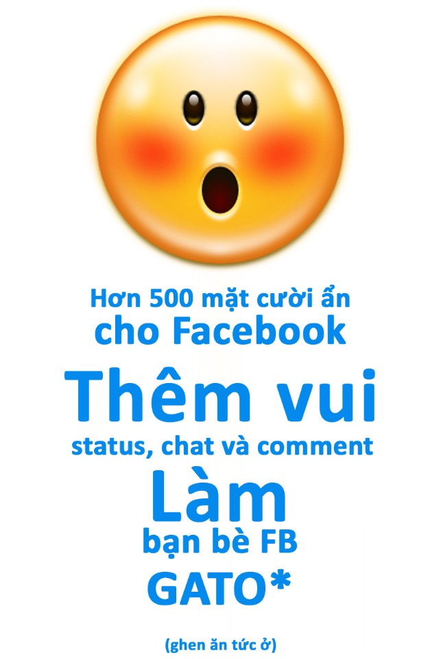 Mặt cười - Công cụ chat, Emoji ẩn, lưới mặt cười khổng lồ screenshot 2