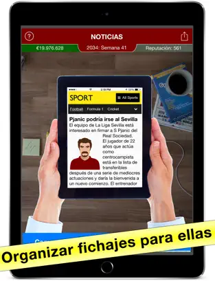 Capture d'écran 3 Juego de Agente de Futbolistas iphone