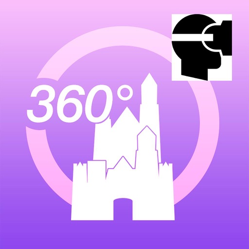 VR Virtual Reality Neuschwanstein Castle Tour icon