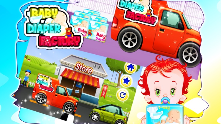 Baby Diaper Maker – Crazy fun time game for little kids screenshot-4