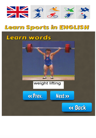Learn Sports in English Language screenshot 2