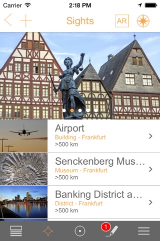TOURIAS - Frankfurt screenshot 4
