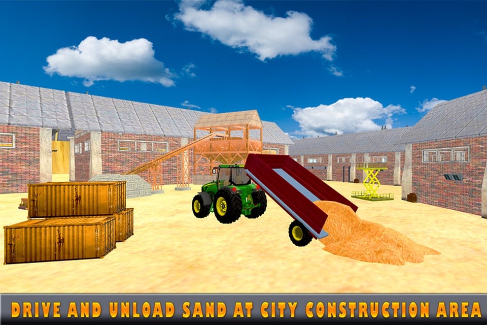 Sand Excavator Tractor Simulator screenshot 2