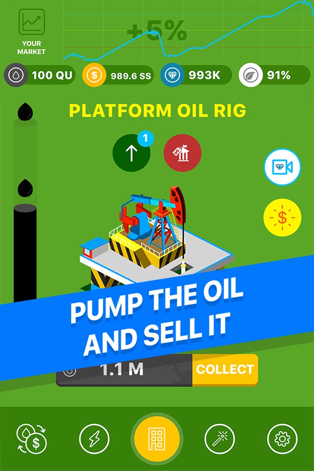 Oil Capitalist - Addicting Clicker Game To Become A Rich Billionaire Tycoon screenshot 2