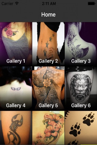 Amazing Tattoos screenshot 2