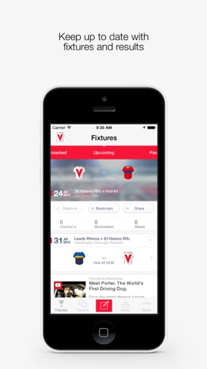 Fan App for St Helens