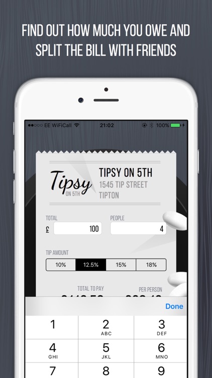 Tipsy on 5th | Tip Calculator