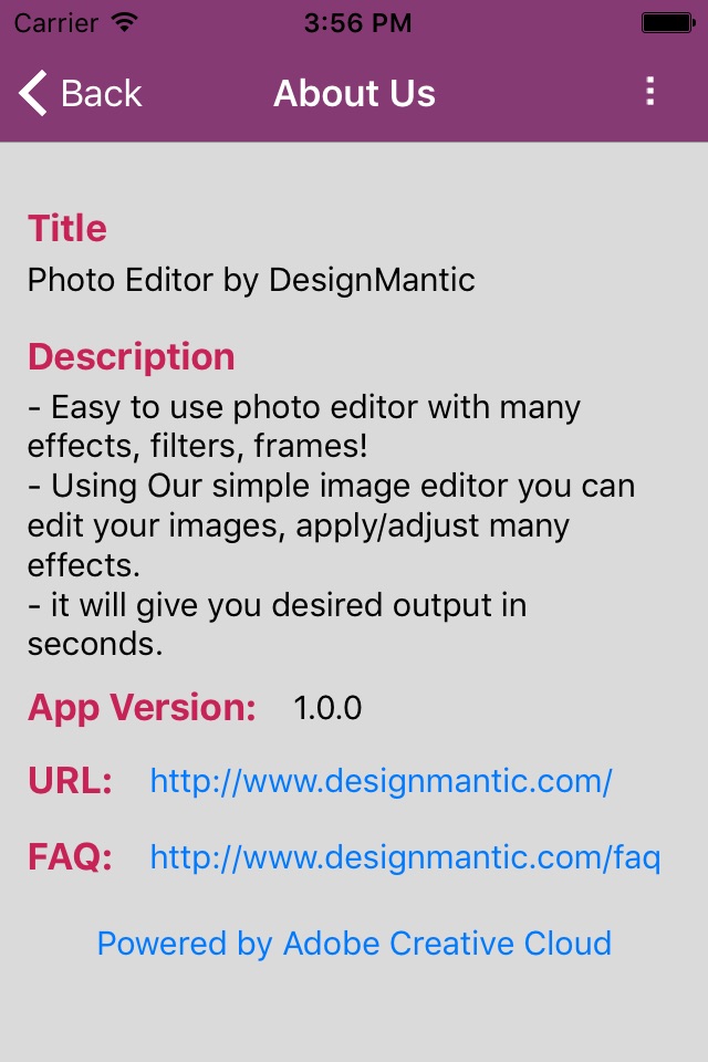 Photo Editor by Design Mantic screenshot 4