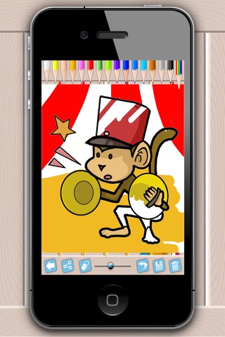 Circus Coloring book - drawings to paint kids 2 to 6 years old screenshot 2