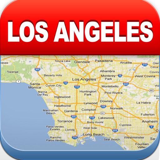 Los Angeles Offline Map - City Metro Airport icon