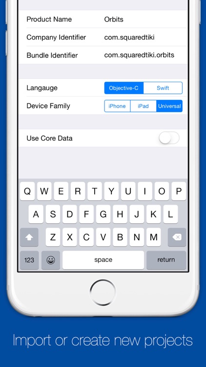 Dringend - Development Environment for iOS Apps