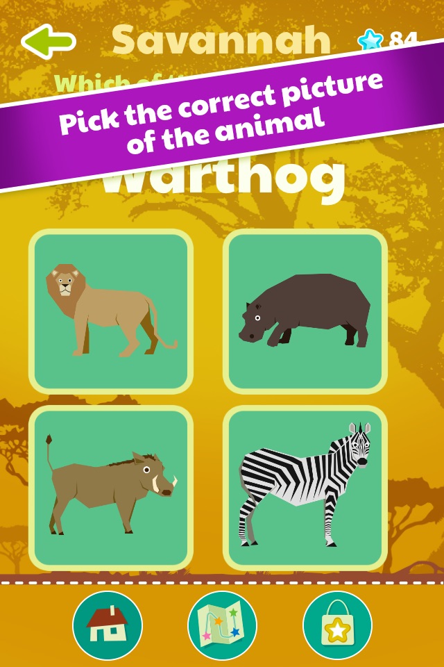 Animal Quiz: trivia with animals - Learn animal names & sounds, images or photos Free screenshot 4