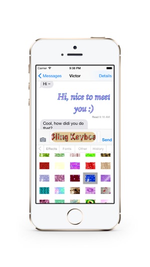 Bling Keyboard - Send Text in Bling Bling Animated Gif, Glit(圖3)-速報App