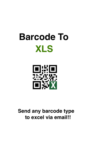 XLScanner - Barcode to xls via email(圖3)-速報App