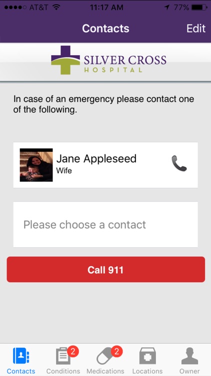 Silver Cross I.C.E. App