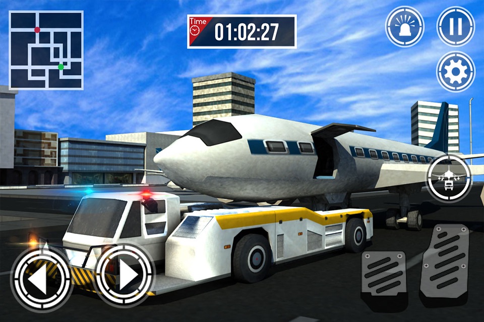 Real Airport Truck Driver: Emergency Fire-Fighter Rescue screenshot 2
