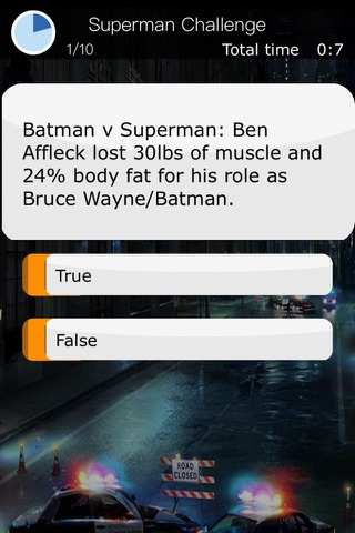 Quiz Game App for Batman and Superman screenshot 2