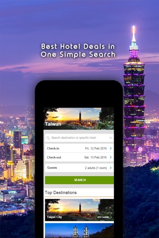 Taiwan Hotel Search, Compare Deals & Book With Discount screenshot 2