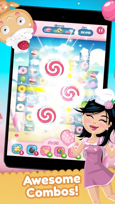 CANDY BANG : CHOCOLATE ADVENTURES 1.02 IOS GAME GIẢI TRÍ CANDY BANG : CHOCOLATE ADVENTURES 1.02 IOS