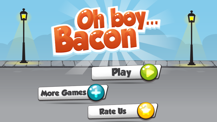 Bacon Boy - Funny Fat Guy Runner Mini Game