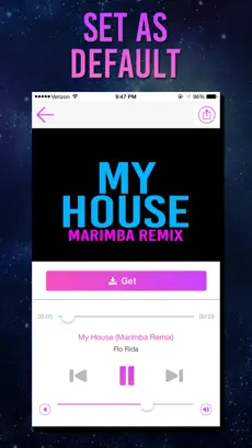 Screenshot 3 Remix Ringtones for iPhone - Marimba Ringtone Remixes iphone